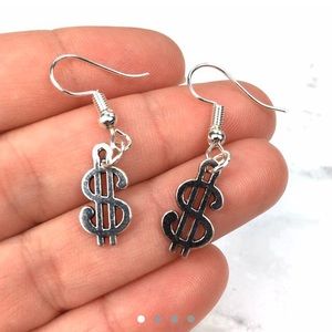 3 for $15 Money Sign Dangle Earrings